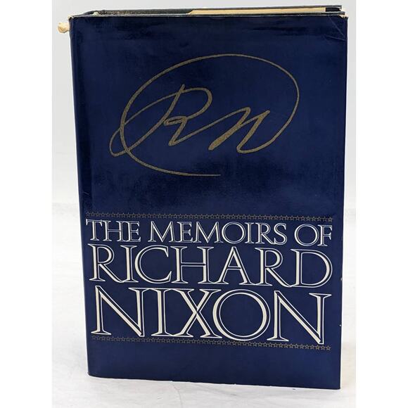 The Memoirs Of Richard Nixon By President Nixon First Printing Vintage 1978 - Picture 1 of 16